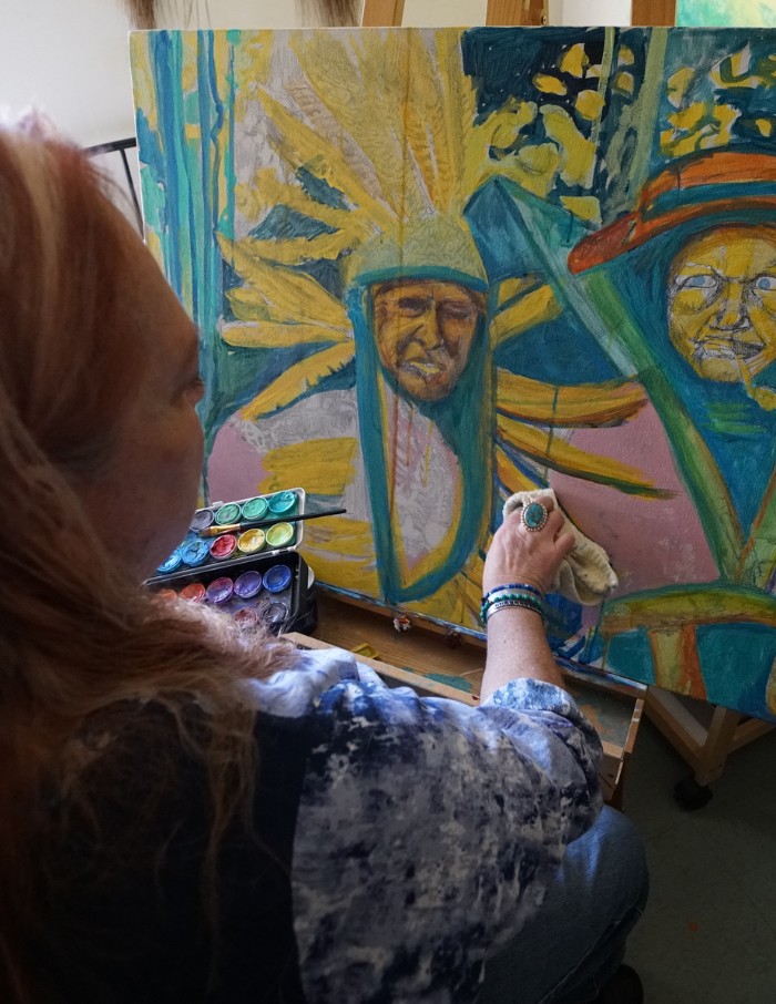 Petroglyphs to Pixels: Teresa Marshall